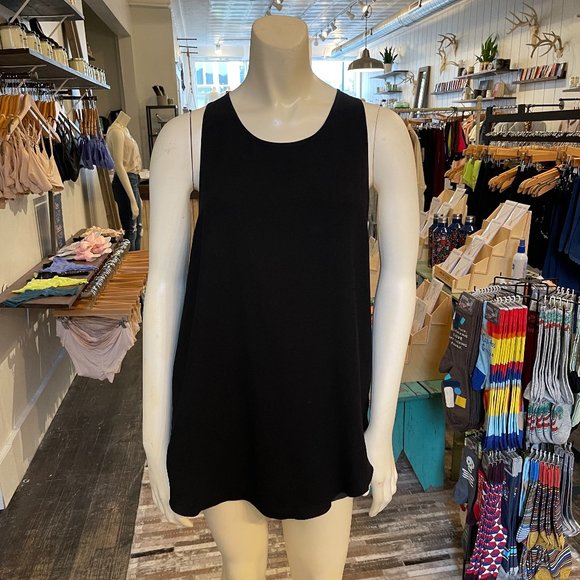 Wilfred Silk Razor Back Blouse with Zipper - Picture 1 of 4